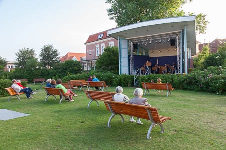 Muziektent op Juist, Duitsland