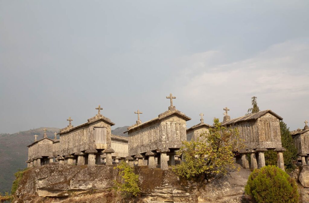 Espigueiros in de buurt van Guimarães