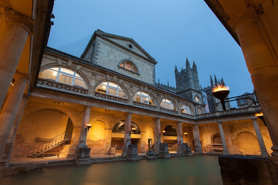 De Romeinse baden in Bath