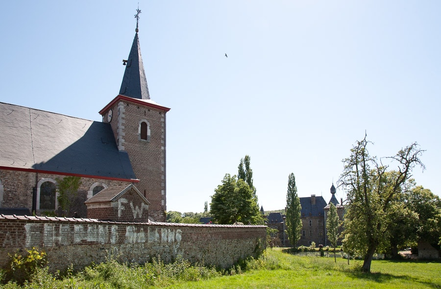 De kerk van Sint-Pieters Voeren in de Voerstreek