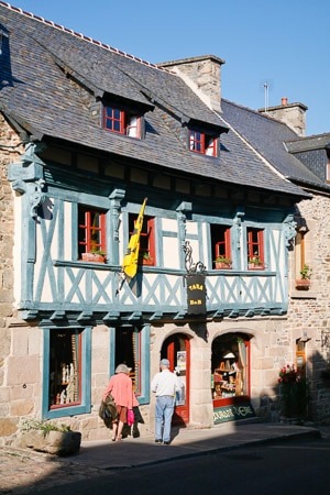 Vakwerkhuis in Tréguier