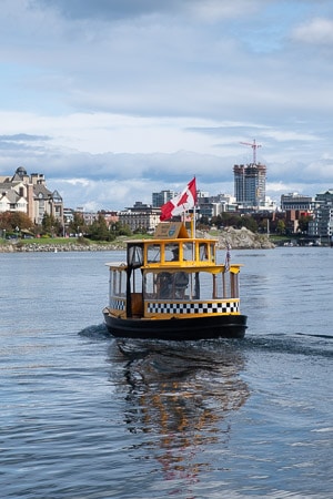 Watertaxi van Fisherman's Wharf naar Victoria