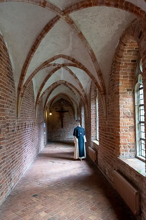 De kloostergang in Klooster Ter Apel