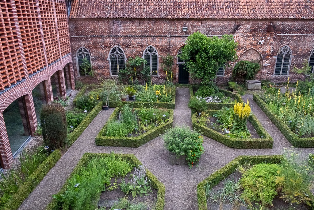 De kloostertuin in Klooster Ter Apel