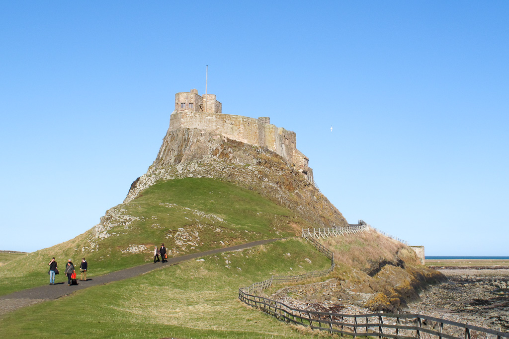 Lindisfarne Castle on Holy Island