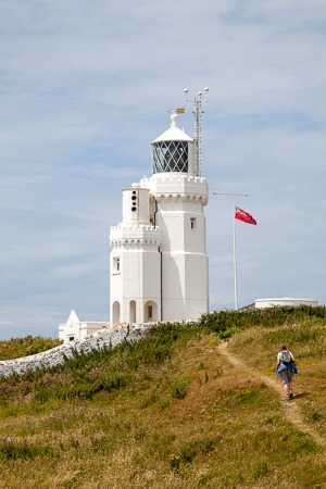St. Catherine's Lighthouse op the Isle of Wight
