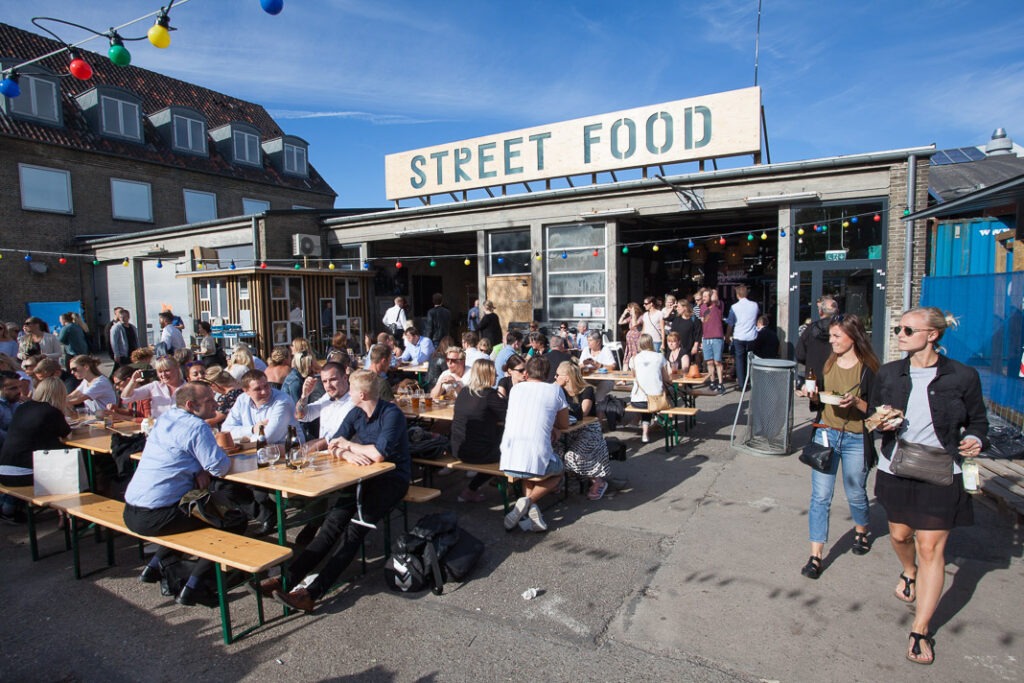 Street Food market in Aarhus