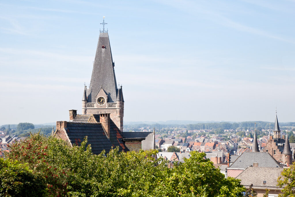 Zicht op Geraardsbergen